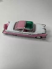 Road Tough 1955 Ford Fairlane Crown Victoria Pink White