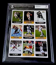 Paige Bueckers ROOKIE 2021 SI for Kids RARE Graded Uncut Sheet POP 1 BGS 5