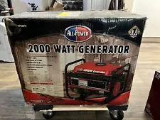 All Power 2000 watt generator