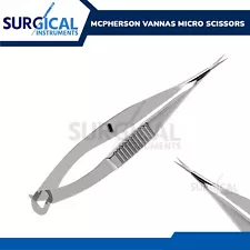 McPherson Vannas Micro Scissors Surgical Instruments Stainless German Grade