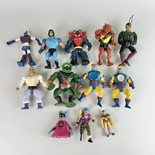 VTG Mix Lot 12 Toys - Mattel 90's He Man Masters Universe Action Figures & More