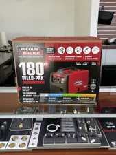 NEW Lincoln Electric 180 HD AMP WELD PAK MIG WIRE FEED WELDER 180HD