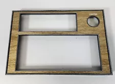 81-88 Oldsmobile Cutlass Supreme 442 Center Dash Woodgrain Radio HVAC Trim Panel (For: 1987 Cutlass Supreme)