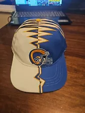 Vintage 90's LA Rams Starter Shockwave Snapback Hat NFL Football YOUTH ST LOUIS