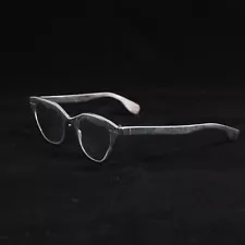 RARE Vintage 1950s 1960s Tura Full Aluminum Silver Cat Eye Glasses Frames NR #7