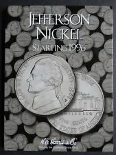 He Harris Jefferson Nickels Nickel Coin Folder 1996-2025 #3 Album Book 2681