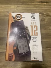 Garmin GPS 12 Handheld Personal Navigator Complete Excellent Shape Works!