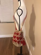 Guanabana Tote Bag Purse Geometric Crochet Festival Boho w/ Tassels Aztec