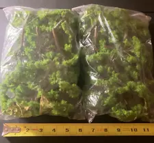 Large Lot of Landscaping Tree Pieces - For Model Railroads, Dioramas, etc.