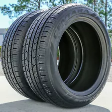 2 Tires Centara Grand Tourer H/T 255/45R19 100V AS A/S Performance