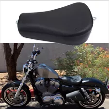 Motorcycle Driver Solo Seat For Harley Davidson Sportster 48 XL 1200 883 Bobber (For: Harley-Davidson)