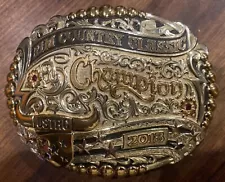 2013 USTRC Team Roping Championship Buckle