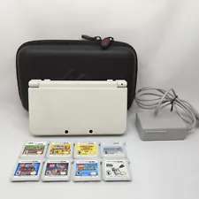 Nintendo New 3DS Super Mario Edition White Bundle Minecraft Lego Mario kart!!