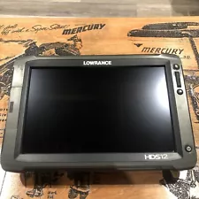 Lowrance HDS12 Insight Gen2 12" Touch Screen Fishfinder Fully Functional HDS12