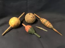 Antique Fishing Bobbers & Weight