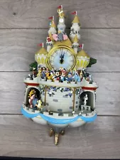 Disney Timeless Magic Wall Cuckoo Clock Limited-edition by The Bradford Exchange