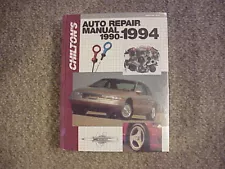 Chilton's Auto Repair Manual 1990-94 (Hardcover, New!, Sealed!) / Free Shipping!