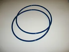 2 BLUE MAX ROUND DRIVE BELTS FOR 518255 SHOPSMITH MOTORIZED SCROLL SAW