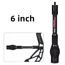 6/8/10/12" Bow Stabilizer Archery Compound Bow with Weights and Damping System