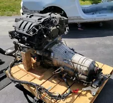 2015-2017 Ford Mustang Ecoboost 2.3 Engine Transmission Package Running Car OEM