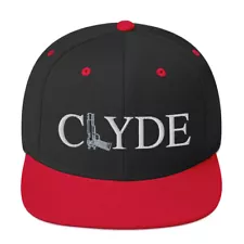 Clyde from Bonnie Clyde Movie 3D Puff Snapback Hat