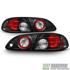 Black Tail Lights Brake Lamps For 1998-2002 Toyota Corolla CE/LE/VE Left+Right