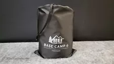 REI Basecamp 6 Camping Tent Footprint 2020 Model ~ 1 lb 12 oz.