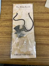 Skyrim The Elder Scrolls Amulet of Talos Necklace Pendant. Loot Crate