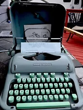 Vintage Paillard Hermes 3000 Typewriter