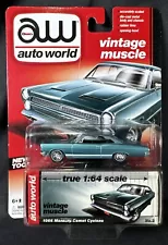 ✨Auto World Vintage Muscle 1966 Mercury Comet Cyclone 1/64 2013✨