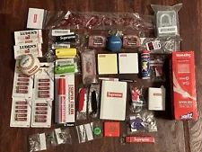 Supreme Collectibles Accessories Lot Box Logo All New some rare pieces