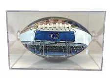 Penn State Nittany Lions Beaver Stadium Football and Display Case - NEW