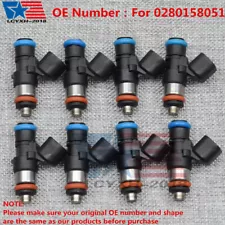 8x 42LB Fuel Injectors For Bosch 06-15 Chevrolet Corvette LS3 L99 Camaro SS USA