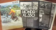 1974 Honda XL350 6p Motorcycle Test Article