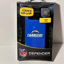 Otterbox Defender Droid Turbo phone case w belt clip holster San Diego Chargers