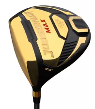 LEFT HAND Illegal Juggernaut MAX Gold Titanium 515cc Golf Driver - Senior Flex