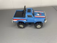 Schaper Stomper Blue Chevy Luv Truck 4x4 Rough Ryder Tyco Does NOT Run/Light Up