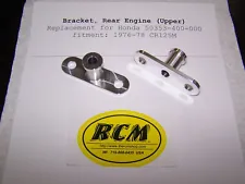 New Billet 1976-78 Honda CR125 CR125M Bracket Rear Engine (Upper) 50353-400-000 (For: Honda)