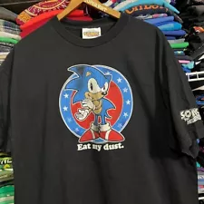 2004 vintage Sonic the hedgehog t shirt xl