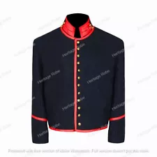 Civil War Union Artillery Red St Louis Depot Mounted Services wool Shell Jacket