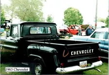 1963 Chevrolet C-10 pickup truck (R) auto car show photo FREE SHIPPING