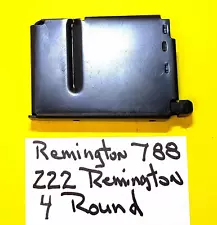 REMINGTON 788 IN 222 REMINGTON HOLDS 4 RD MAGAZINE FACTORY NOS GUN PARTS NEW A1