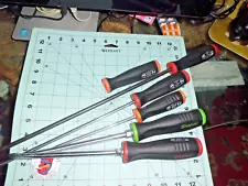 Lot sales of 6 pieces, Snap-on Screwdrivers, See description for details