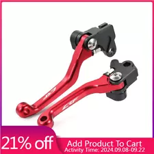 Red Pivot Brake Clutch Levers For HONDA HONDA CRF125F 2014-2024 CRF 125F 2020 (For: 2020 Honda CRF125F)