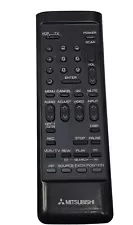 Mitsubishi TV/VCR Remote Control K-PM2-049 Untested