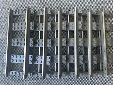 Vintage Lego Electric Train Tracks 9V Straight Metal Dark Gray #2865c01 Choose X