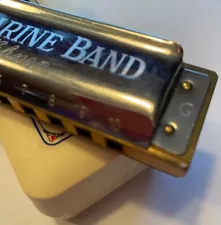 Harmonica-CHECK OUT MY ebay HARMONICA STORE-M.HOHNER Marine Band-Key of G