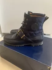 Ralph Lauren Mens Polo Navy Ranger Boots size 9