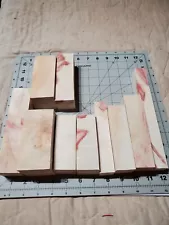 Ten B Grade Flame Box Elder Turning Square Chunks