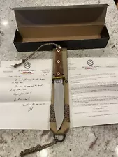 *RARE* EK "Commando" Knife Co. "Bowie" Knife Model CW-5 - **NEW** in Box